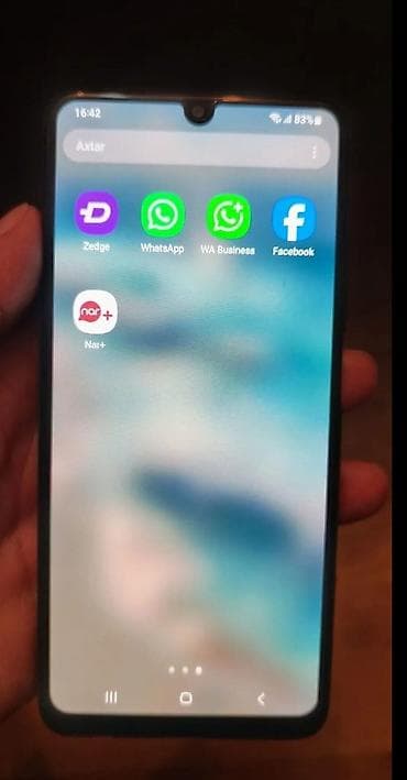 samsung s tablet: Samsung Galaxy A32, rəng - Qara, Barmaq izi — 7