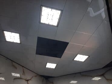 подвесной потолок в ванной: Asma tavan, Suyadavamlı, Ödənişli quraşdırma — 28