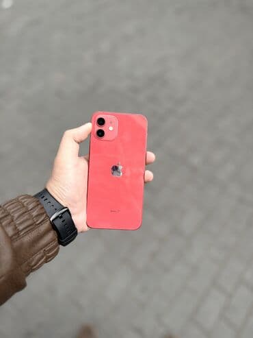 ikinci el ayfon 12: IPhone 12, 256 GB, Qırmızı — 1