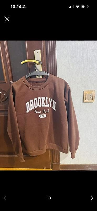 paltar kisi: Svitşot, rəng - Qəhvəyi — 1