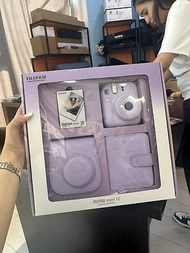 Fujifilm Instax Mini 12 – Lila rəngli “Gift Set” Dəst tərkibi: - — 1