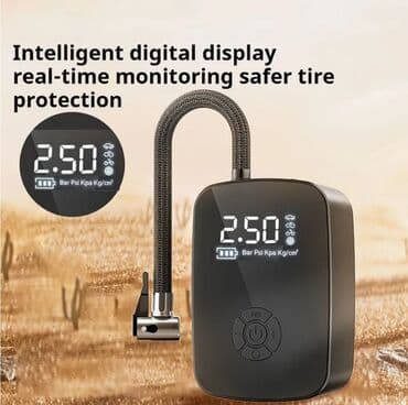 təkər üçün xamut: Avtomobil kompressoru – sürətli və dəqiq şişirtmə Xüsusiyyətlər — 7