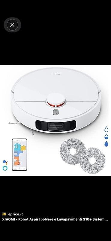 Xiaomi Mi Robot Vacuum S10+ – ağıllı robot tozsoran və döşəmə yuyucu
