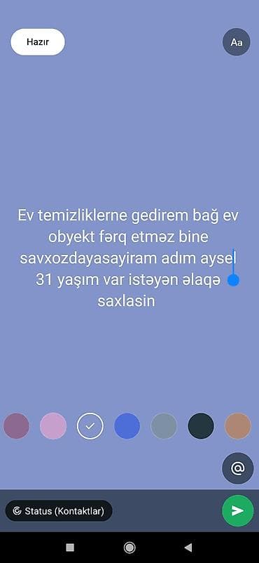gunluk ev temizliği: Təmizlik | Mənzillər | Ümumi təmizlik — 1
