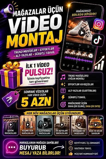 ev qapıları və darvazalar: Mağazalar üçün peşəkar video montaj xidməti Səhifəniz üçün qısa və — 1