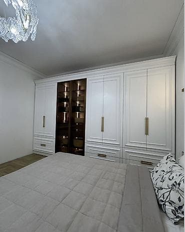 parca dolablar: 6 qapı, Siyirməli, Ağ, Digər material, Açılan, Düz dolab — 3