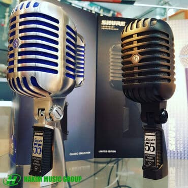 Musiqi alətləri: Yeni Simli Mikrofon Shure — 1