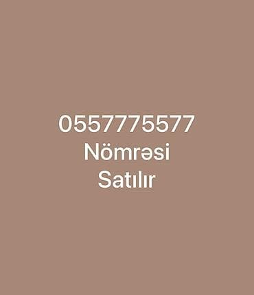 xonca satisi: 0557775577 nömresi satılır.
4500 manata — 1