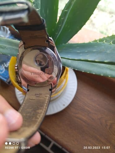 omega qol saatı: İşlənmiş, Qol saatı, Tissot, rəng - Qara — 4