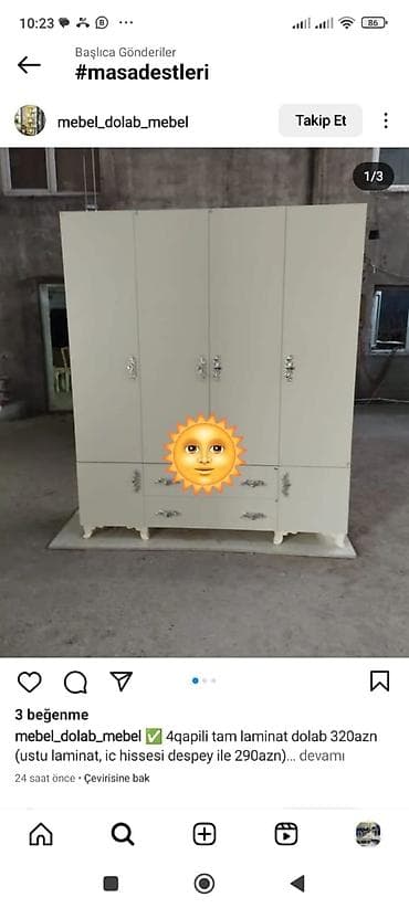 paltar dolabı: Dolab — 1