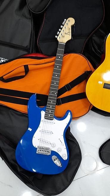 Elektro gitara davis, elektron gitara, gitara, qitar, qitara, elektro