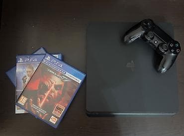 Digər oyun və konsollar: Playstation 4 Slim 1 TB Konsol 9 aydır məndədir heç bir problemi — 1