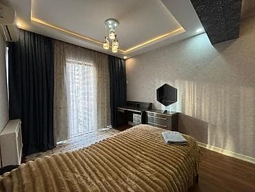7 mikrorayon: İcarəyə verilir 4 otaqlı yeni tikili 186 m², Şah İsmayıl Xətai m — 9