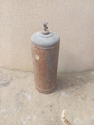 Məhsul: Qaz balonları və başlıq - Fərqli ölçülərdə metal məişət qaz