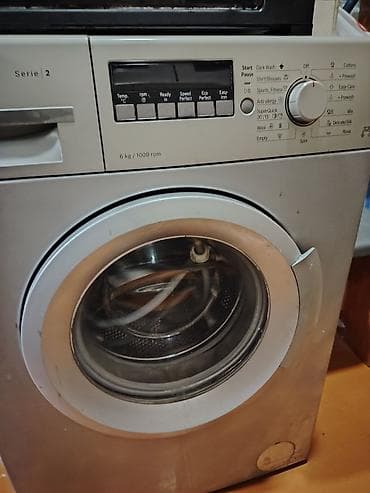 Paltaryuyan maşın Bosch, 6 kq, Təmirə ehtiyacı var, Avtomat, Qurutma var