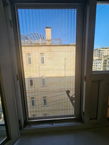 İşlənmiş İkiqat şüşə paketi Plastik pəncərə, Еni: 2 sm, Uzunluğu: 145 sm