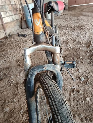 MTB velosiped – 26” təkərlər, amortizatorlu ön çəngəl, disk əyləclər — 6