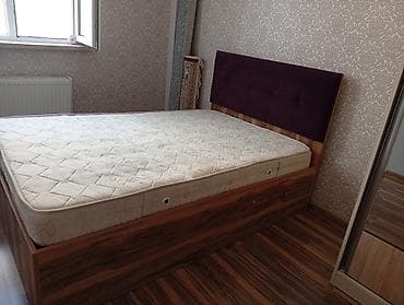 taxt matrası: İkinəfərlik çarpayı, Bazalı, Matras ilə, Siyirməsiz — 4