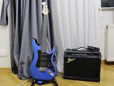 gitara: Elektron gitara, 6 sim, İşlənmiş, Ünvandan götürmə — 1