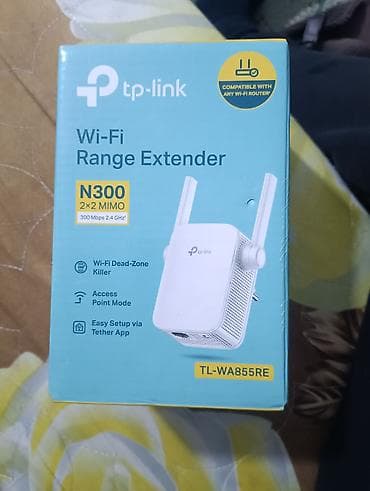 cib vayfayı: TP-Link TL-WA855RE Wi‑Fi Gücləndirici (Range Extender). yenidi 10 gün — 3