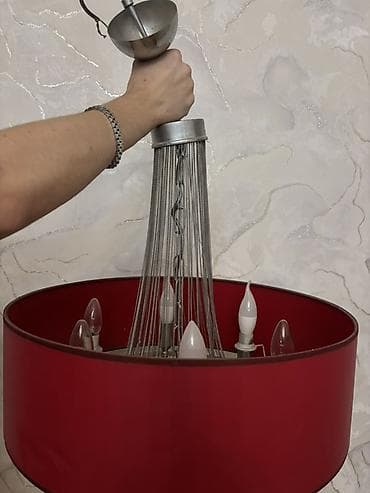 mətbəx ucun cılcıraq: Çılçıraq, 6 lampa, Metal — 2
