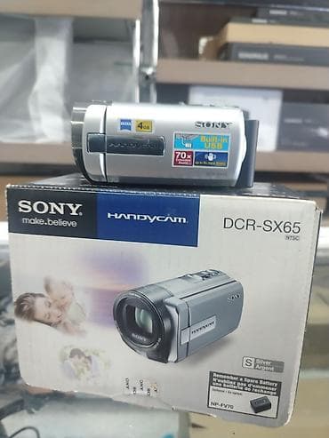 sony: Sony Handycam DCR-SX65 (NTSC) – Gümüş rəng Xüsusiyyətlər: - Carl — 3
