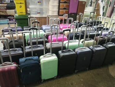 Çəmadanlar 50₼ dən başlayan qiymətlərlə Ağ şəhər AMAY ticarət