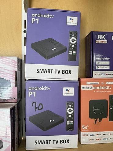 iphone 14 pro max barter: Android TV P1 Smart TV Box - Android TV platforması əsasında işləyir — 1