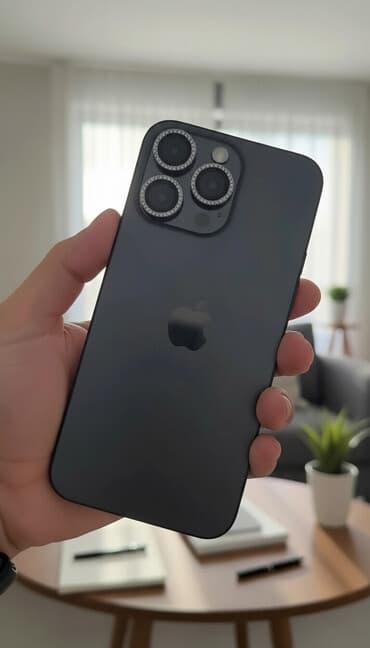 IPhone 15 Pro Max, 256 GB, Black Titanium, Face ID lalafo.az -da IPhone 15 Pro Max, 256 GB, Black Titanium, Face ID