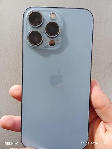 iphone aux: IPhone 13 Pro, 128 GB, Blue Titanium, Face ID — 1