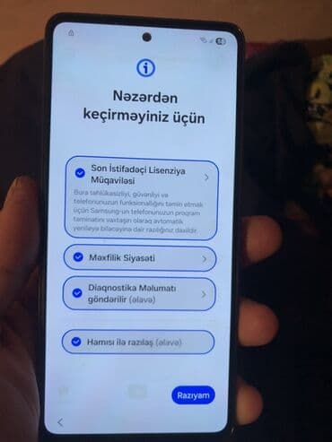 samsunq a 50: Samsung Galaxy A53 5G, 128 GB, rəng - Qara, Düyməli, Barmaq izi, Simsiz şarj — 3