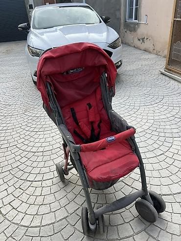 sumkalar mekteb: Klassik gəzinti arabası, Chicco, İşlənmiş, Cins: Qız — 4