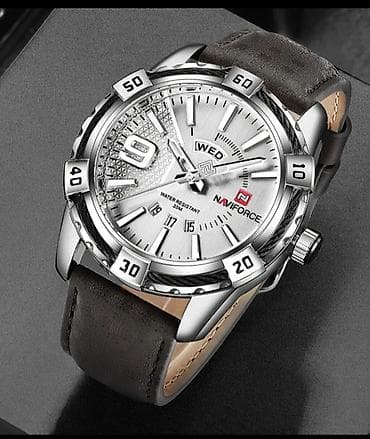 ilan saat: Qol saatı, NaviForce, rəng - Gümüşü — 2