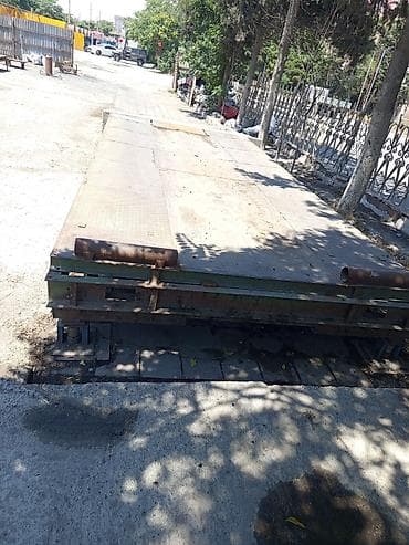 Məhsul: Metall konstruksiyalı avtomobil tərəzisi (plattformalı) tərəzi — 1