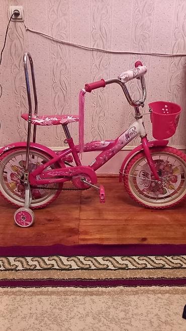 velosiped 4 teker: Dörd təkərli Uşaq velosipedi 16", sürətlərin sayı: 1 — 1