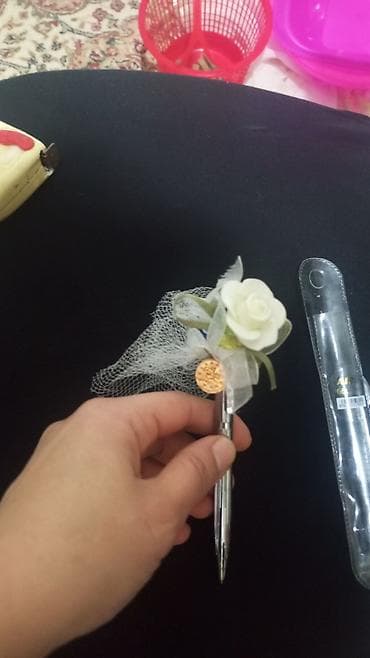 Masaüstü dəstlər: Bəzəkli gümüşü rəngli qələm - Klassik metal korpus, cilalı gümüşü ton — 3