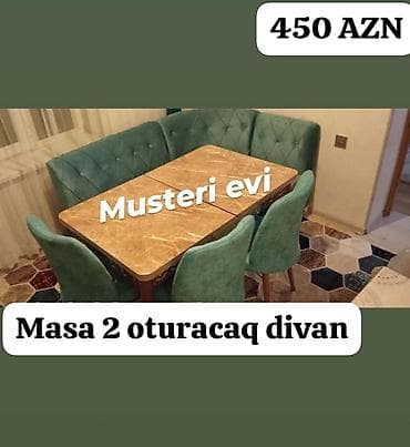 kuxnya studio: Yeni, Künc divan, Mətbəx üçün, Açılmayan — 1
