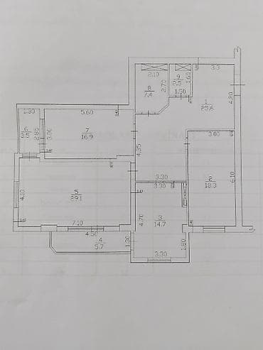 st sumqayit: 3 otaqlı, Yeni tikili, 123 kv. m — 2
