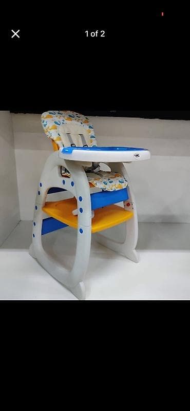 oyuncaql: Çoxfunksiyalı uşaq yemək stulu – masa-stul dəsti kimi istifadə oluna — 2