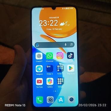 samsung a10 16: Honor X7, 256 GB, rəng - Gümüşü, Sensor — 2