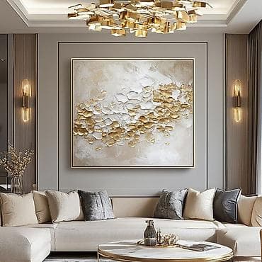 Картины и портреты: Abstrakt dekorativ tablo – premium divar sənəti - Üslub — 3