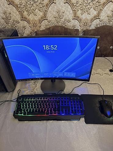 apo ses sistemi: Gaming PC komplekti Tərkib: - Sistem bloku: Thermaltake korpus, şüşə — 4