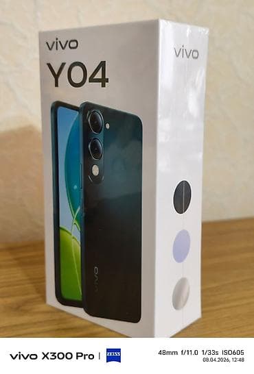 telefon a41: Vivo Y3s, 128 GB, rəng - Qızılı, Sensor — 2