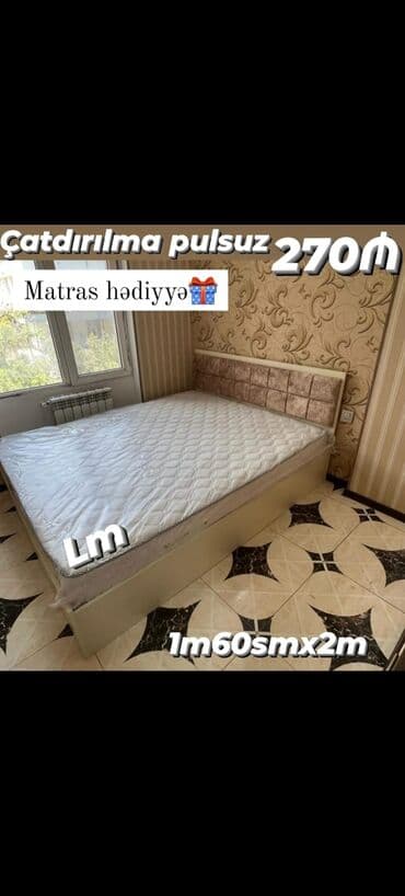 taxt setkasi: Yeni, İkinəfərlik çarpayı, Bazasız, Matras ilə, Siyirməsiz, Türkiyə — 11