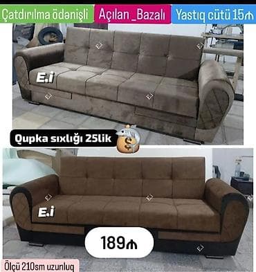 Di̇van-kravat, Yeni, Açılan, Bazalı, Parça, Ödənişli çatdırılma