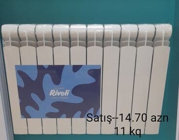 Kombilər: Yeni Seksiyalı Radiator Alüminium, Pulsuz çatdırılma, Ödənişli quraşdırma, Zəmanətsiz, Kredit var — 6