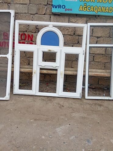 parket qiymeti: İşlənmiş İkiqat şüşə paketi Plastik pəncərə, Еni: 115 sm, Uzunluğu: 157 sm — 5