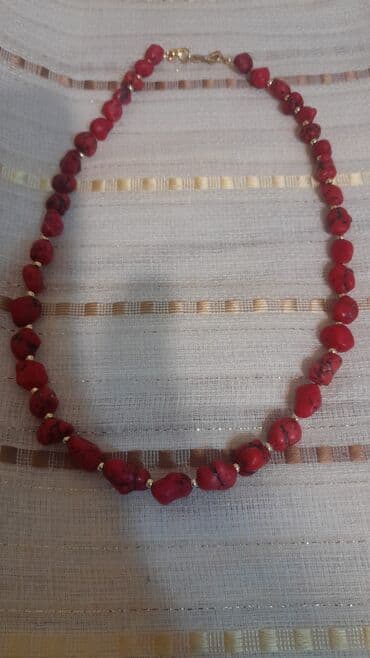 серьги каффа: Türkuz daşlardan hazırlanmış zərgərlik dəsti - Dəst tərkibi: 1 ədəd — 6