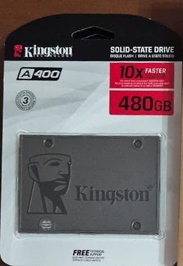 ssd har disk: Daxili SSD disk Kingston, 480 GB, 2.5", Yeni — 4