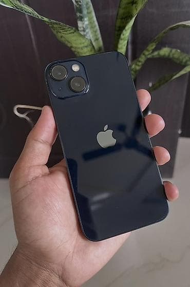 redmi note 10 ekran: IPhone 13, 256 GB, Qara, Zəmanət, Simsiz şarj, Face ID — 1